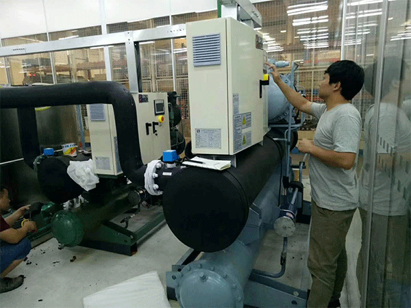 水冷螺杆式粉色视频污下载应用于生物制药